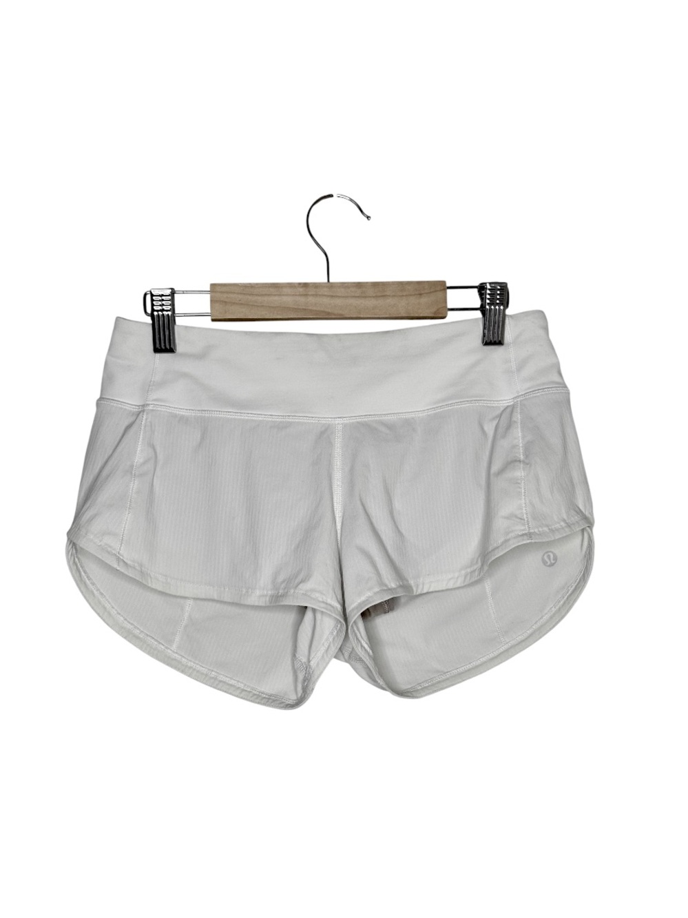 Lululemon Speed Up Short 2.5" White Size 2 - Picture 2 of 10